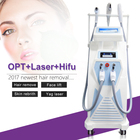 A0216 Beauty Machine OPT Hair Removal Laser Tattoo removal Machine with Hifu heads