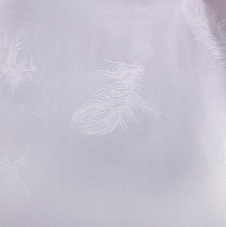 100% cotton fabric with jacquard pattern for hotel sheets