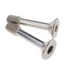 M6 Stainless Steel Captive Screws Hex Socket Flat Head Grade 304