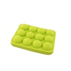 Promotional food grade silicone custom ice cube mold plate