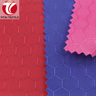 420D hexagon ripstop nylon fabric with pu coated