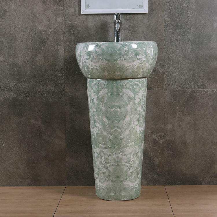 European pedestal basin wc hand popular cylindrical pedestal wash basin free standing basin