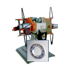 Double material coiler machine with motor wire coiler machine