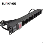 Euro Schuko socket Power Distribution Unit 19 rack PDU