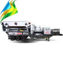 2018 small track mobile crusher , stone crushing machine/used stone crusher plant in india