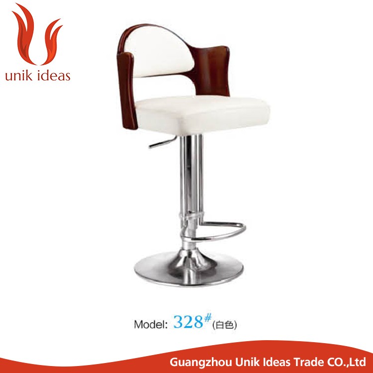High Adjustable Bar Stool Metal Bar Chair With Footrest Company Leisure Area Bar Chair