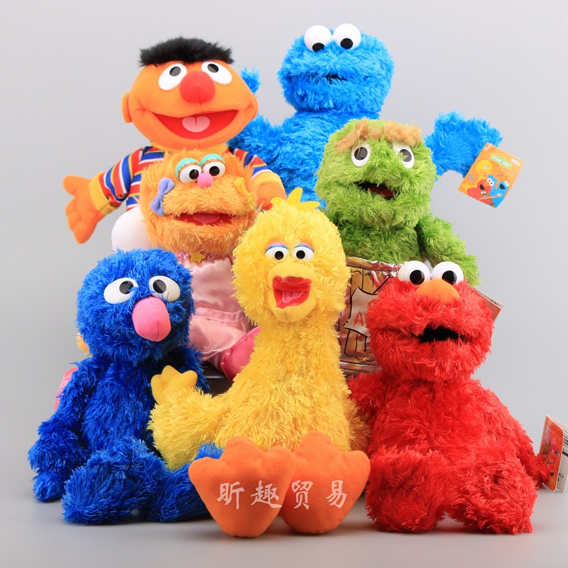 sesame street plush toys wholesale