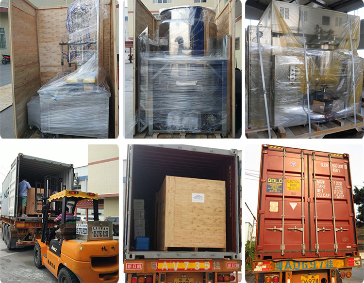 cosmetics vacuum emulsifying homogenizer mixing machine