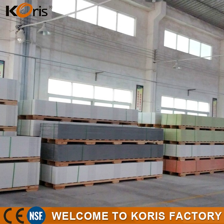 2016 nuevo mostrador de recepción de piedra artificial de fabricación especial de Koris, mostrador de recepción en forma de L, mostrador de recepción moderno blanco
