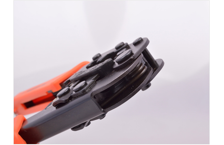 ASAKI AK-0337 8" Hand Modular Plug Crimping Tools Cable Manual Pliers Telephone Network Cable Wire Cutter High-carbon Steel