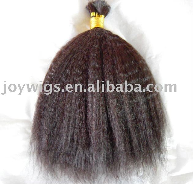 China Kinky Straight Bulk Hair China Kinky Straight Bulk Hair