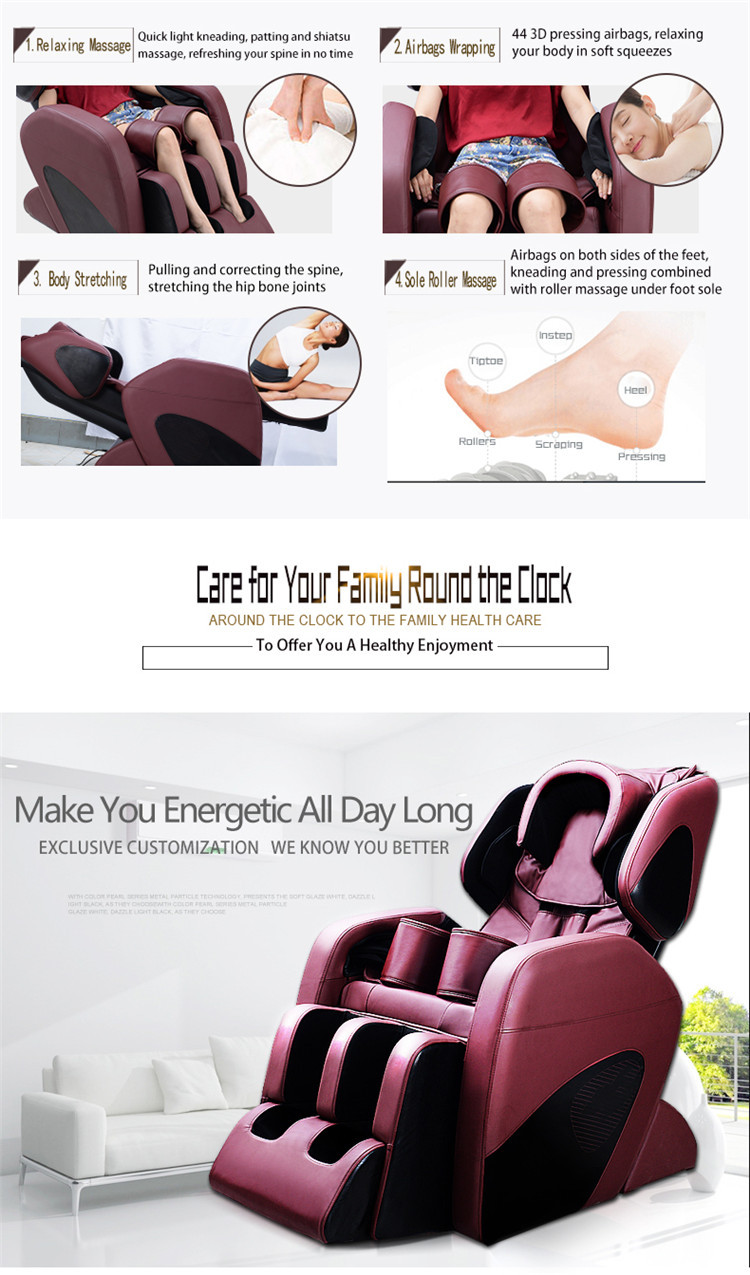 OEM custom high quality commercial electric full body sofa massage chair