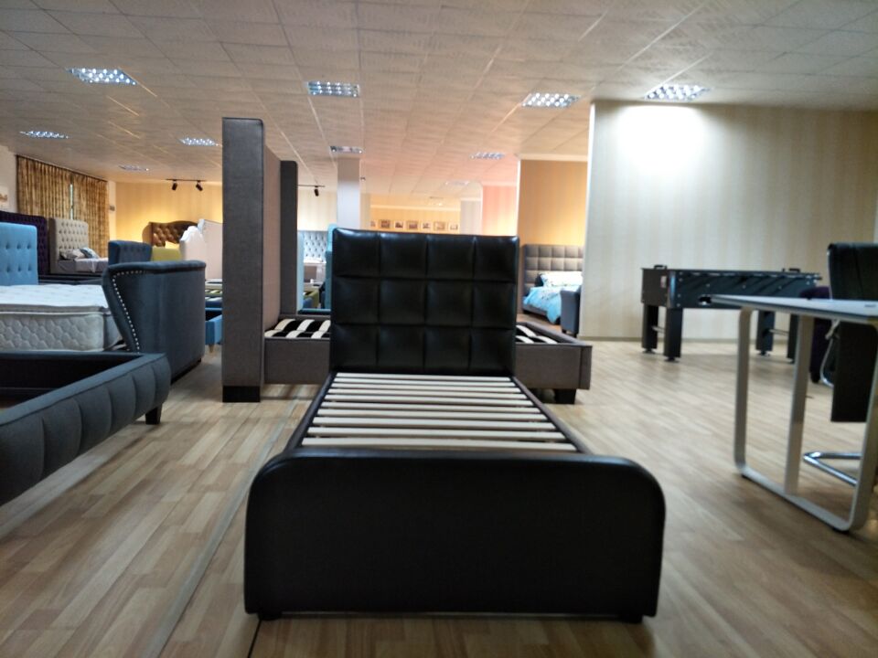 MDF custom made China furniture factory designer adult single beds