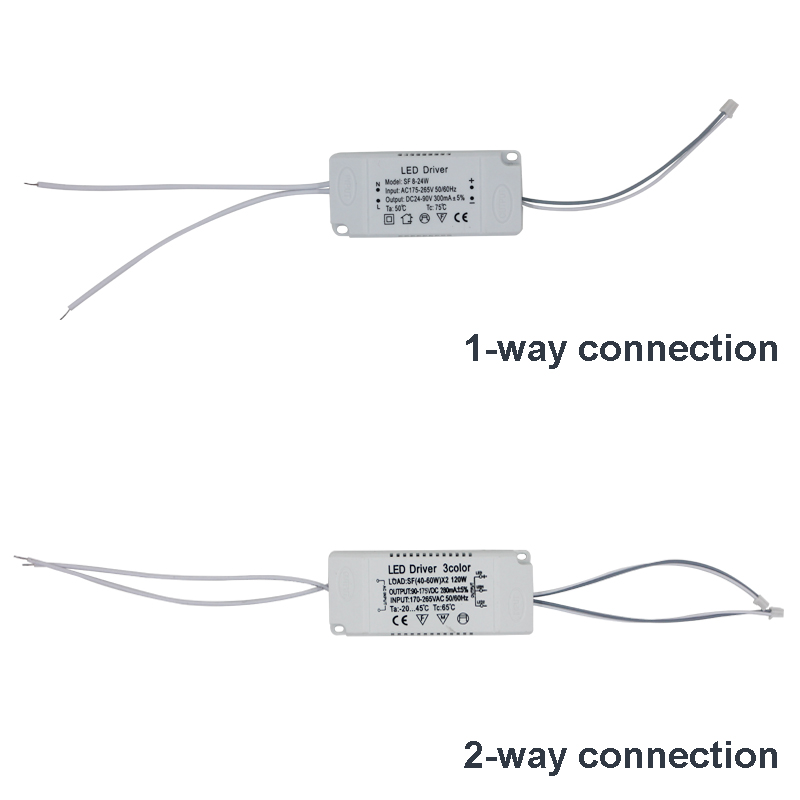 8-120W LED pilote entrée AC175-265V transformateur d'éclairage non isolant adaptateur d'alimentation d'entraînement de luminaire