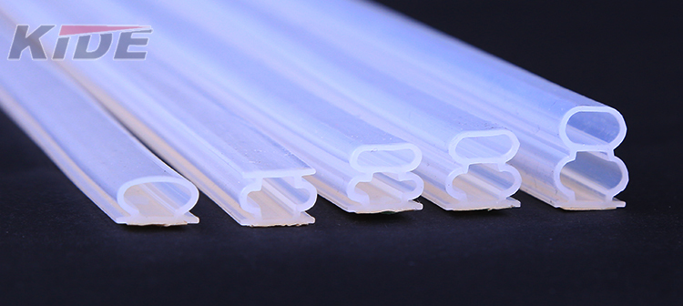 Silicone rubber door weatherstripping burglar-proof door seal