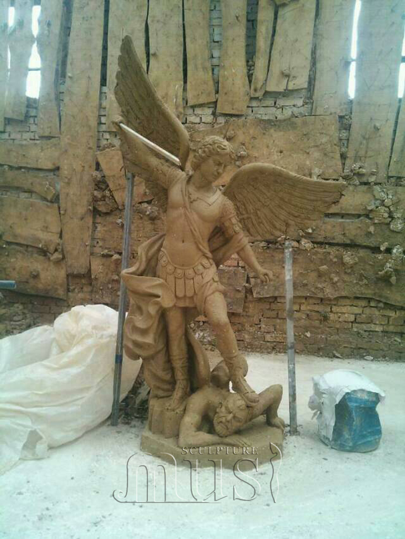 有名な彫刻手彫り大理石聖ミカエル大天使像| Alibaba.com