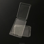 china supplier clear hard plastic electronic cosmetic packaging box