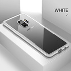 CAFELE tpu glass phone case for Samsung S9 tempered glass back cover back clear case for Samsung S9 plus