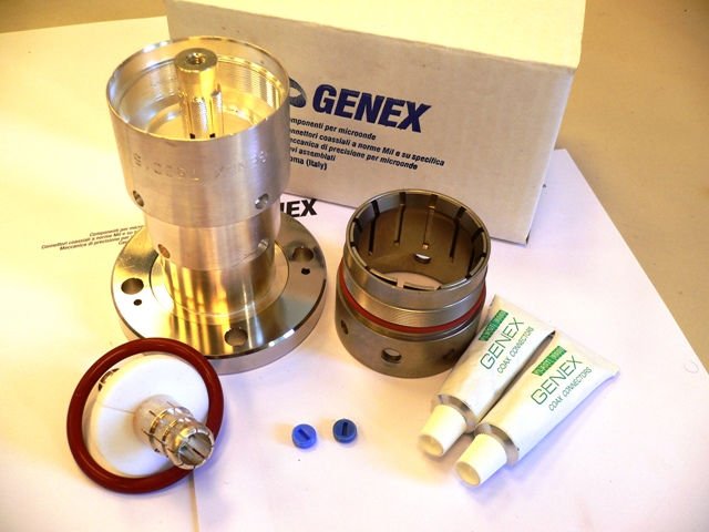 GENEX FLANGE EIA 1”5//8” TO COAXIAL CONNECTOR N TYPE FEMALE COD.7503301