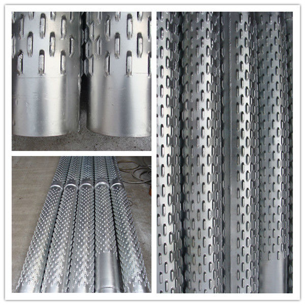 galvanized deep well screen pipe / bridge slot screen