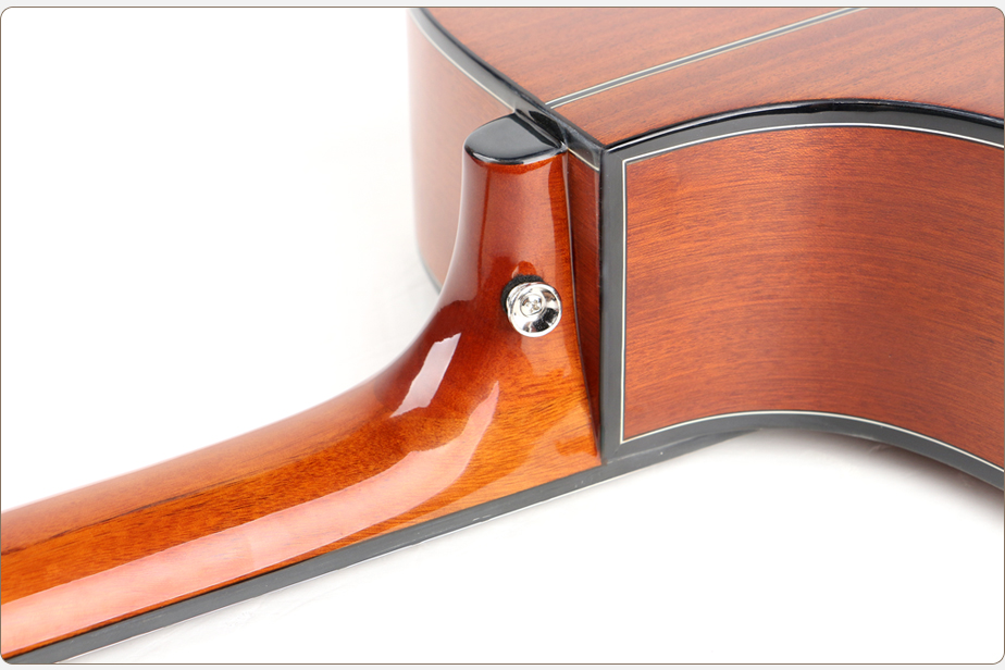 40 inch acoustic guitar sapele middle level wholesale price Deviser L-625-N