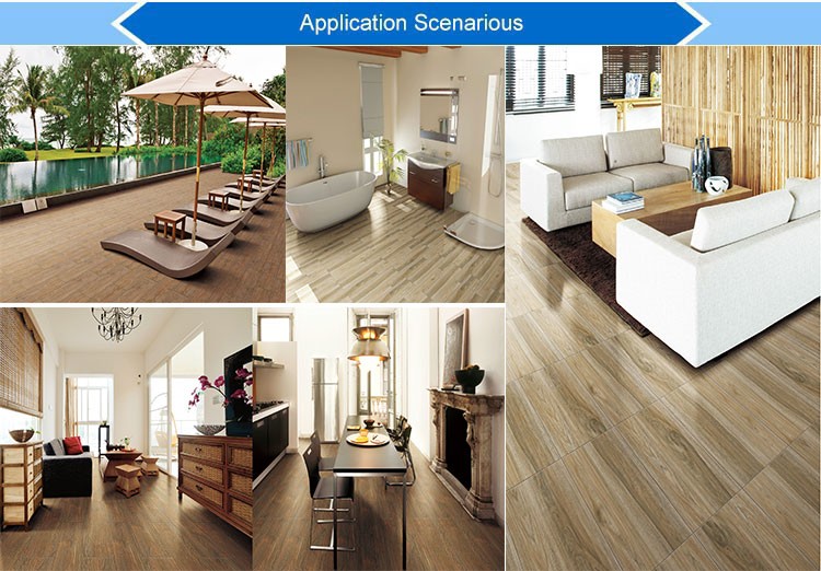2021 new High-end wood grain tiles 200*1200mm wood grain straight edge tile high quality concave-convex matte tile