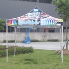 Trade show Tent advertising pop up marquee steel tube pop up tent