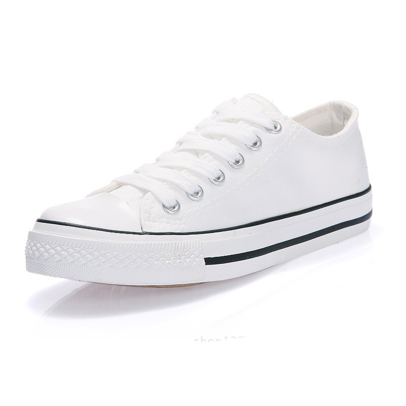 bulk white canvas shoes