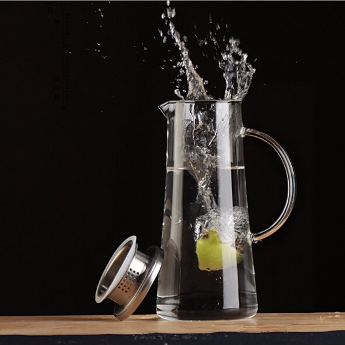 High borosilicate glass kettle large capacity glass cold water juice glass