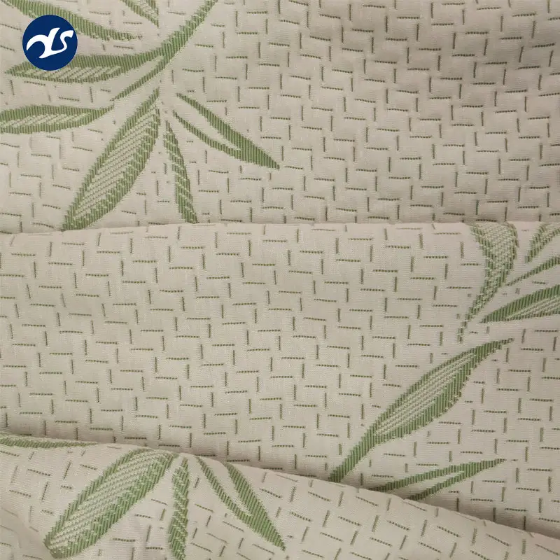 Bamboo Fabric Custom Pattern Textile Warp Knitted Anti Mite Fabric Bamboo Fiber