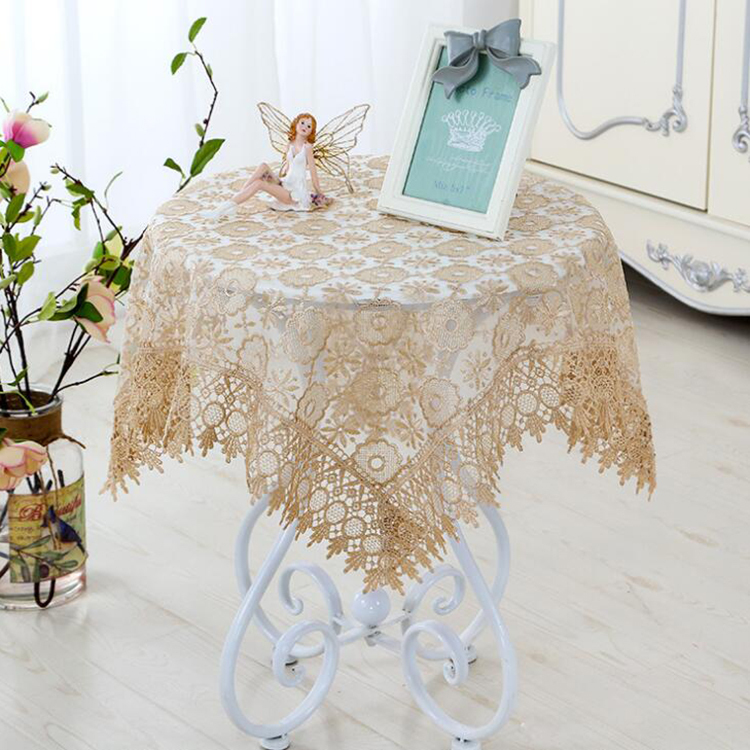 Wholesale handmade embroidery table cloth for dining room