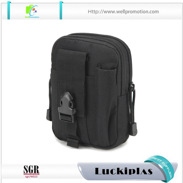 Maßgeschneiderte 600D-Camouflage-Gürteltasche mit Stickerei