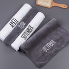 fitness embroidered travel sport hand towel microfiber custom logo gym towel