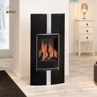 Woodstone Soapstone Top European Style Pellet Sandstone For Wooden Burn Heat Stove With Stone Coverment