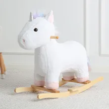 unicorn plush rocker