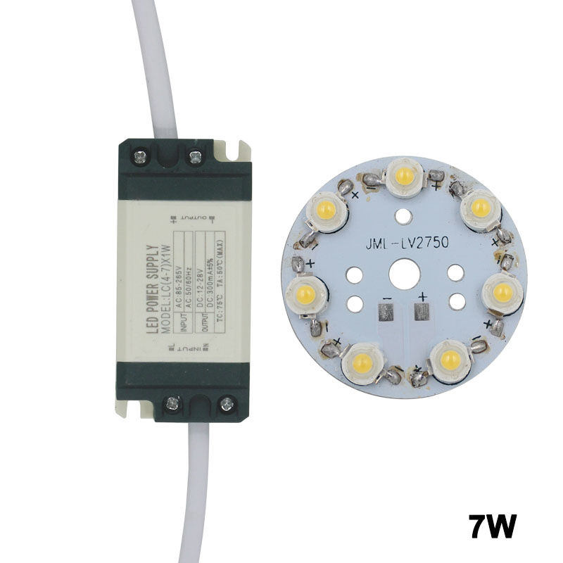 24-W-LED-Glühbirnen-Spot-Licht Star-Hochleistungs-Chipplatinen-LED-Kunststoffgehäuse-Stromversorgungstreiber