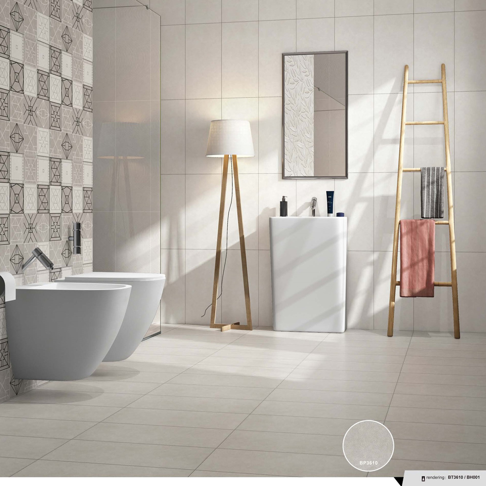 China Restaurant Floor and wall ceramic cement tiles design from factory 300x600mm/12"x24"