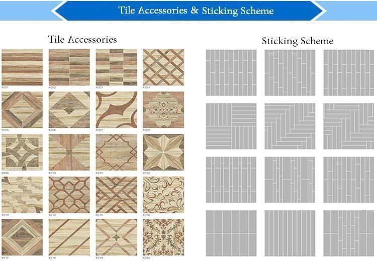 2021 new High-end wood grain tiles 200*1200mm wood grain straight edge tile high quality concave-convex matte tile