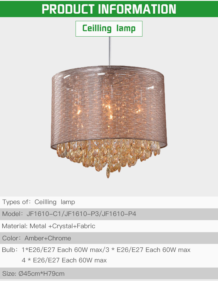 acrylic crystal chandelier ceiling lighting