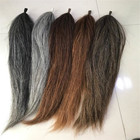 Cheap Price Sell 76 cm 510 G False Horse Tail By Made Natural Horse Tail Hair