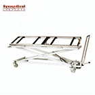 stainless steel cadaver lift for carrying corpses for funeral field or medical univiersity