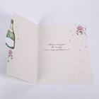 Best quality custom birthday card wedding invitation card handmade Christmas card