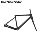 Super Light Chinese Cyclocross China Bicycle BSA BB86 Thru Axle 12*142mm Disc Bike Carbon Frame Gravel Monocoque 700C Brake