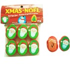 12g Santa Claus shape crazy roll chewing bubble gum roll