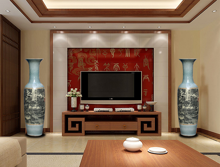 Hot traditional chinese crackle handmade ceramic vases