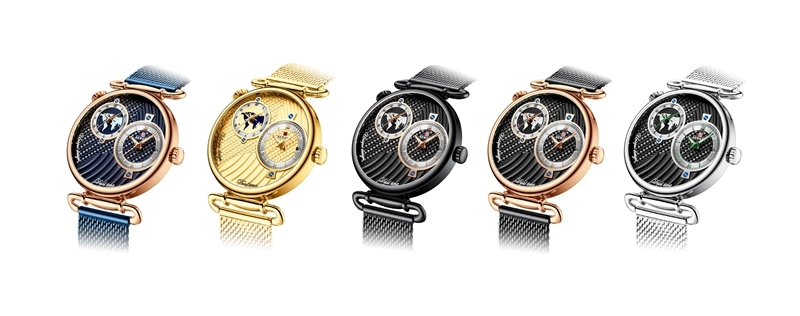 Dual Dial Quartz Wristwatch Top Luxury REWARD Mesh Belt Men Watch High Quality Casual Watches Waterproof Watch For Male