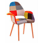 Colorful fabric upholstered bar custom furniture chair, HYL-058-B1