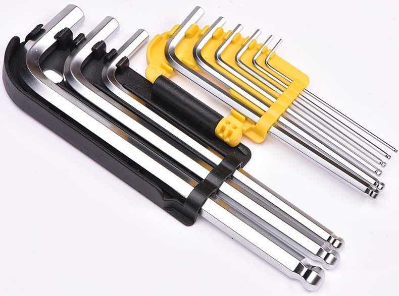 AK-7402 professional grade S2 steel hex key