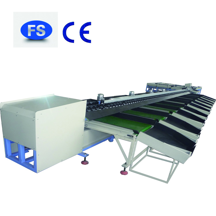 Automatic citrus fruit selection machine