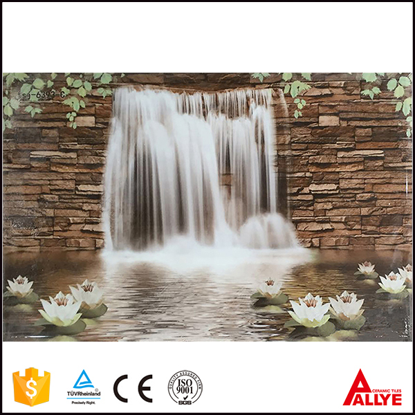 30x45 natural scenery printing bathroom ceramic wall tile